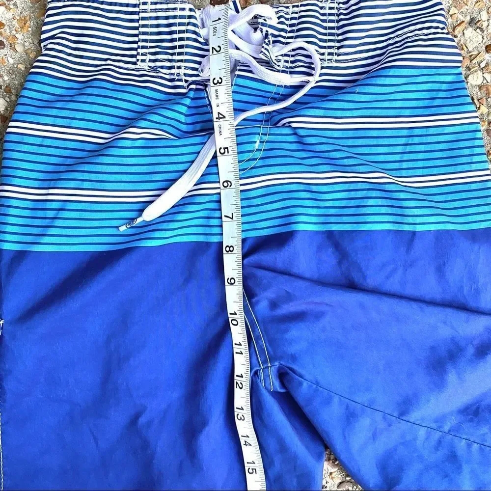 Miller Lite Official Licensed Product Men’s Blue Board Shorts Swim Trunks Size S
